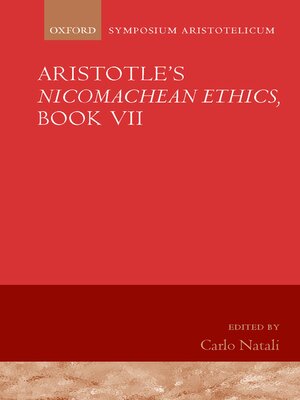 cover image of Aristotle's Nicomachean Ethics, Book VII